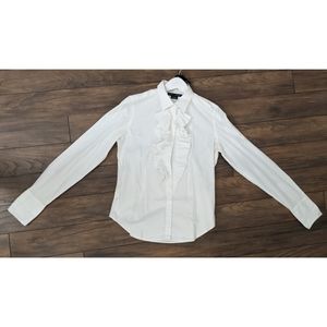 Ralph Lauren White Shirt - Size 14